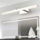 LED Mirror Front Light Angle Adjustable Wall Lamp Bedroom Washroom Nordic Style