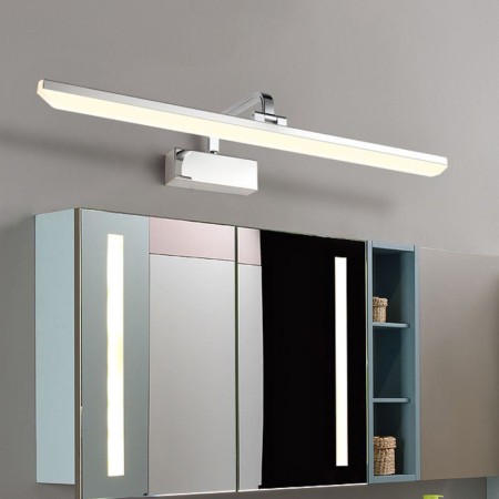 Adjustable Washroom Bedroom Makeup Light Modern LED Wall Lamp Mirror Front Light Angle