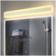 Modern Cosmetic Acrylic Wall Lamp With LED Wall Mirror For Bathroom