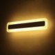 Modern Cosmetic Acrylic Wall Lamp With LED Wall Mirror For Bathroom