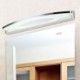 LED Bathroom Mirror Wall Light Cool White Washroon Wall Lamp Stainless Steel