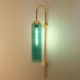 Living Room Hallway Glass Wall Lamp Contemporary Single Light Sconce Lamp