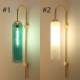 Living Room Hallway Glass Wall Lamp Contemporary Single Light Sconce Lamp