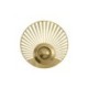 Sconce Light Bedroom Living Room Nordic LED Brass Wall Lamp Hollow out Round Shape