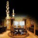 Luxurious Petal Wall Sconce Jade Decoration Lamp Bedside Hallway Lighting European Wall Lamp