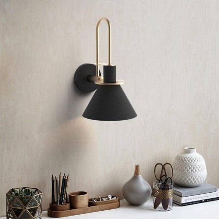 Makron Style Wall Sconce Creative Mirror-front Lamp Bedroom Living Room Hallway Light Nordic Wall Light