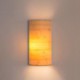 Simple Semicircle Wall Sconce Bedside Hallway Lighting Bamboo Wall Light