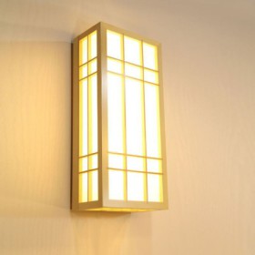 Modern Rectangle LED Wall Sconce Creative Simple Large Wall Light Bathhouse Steam Room Lighting