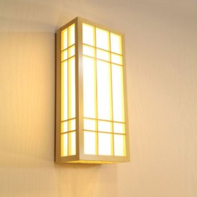 Modern Rectangle LED Wall Sconce Creative Simple Large Wall Light Bathhouse Steam Room Lighting