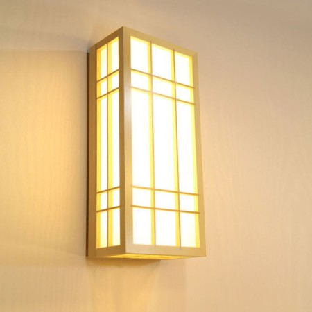 Modern Rectangle LED Wall Sconce Creative Simple Large Wall Light Bathhouse Steam Room Lighting