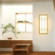 Modern Rectangle LED Wall Sconce Creative Simple Large Wall Light Bathhouse Steam Room Lighting