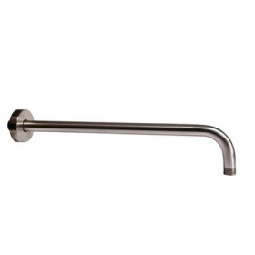 16 "Shower Arm Brushed Nickel Wall Mount Round Shower Arm