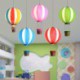 Acrylic Colorful Hot Air Balloon Pendant Light For Children's Room