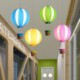 Acrylic Colorful Hot Air Balloon Pendant Light For Children's Room