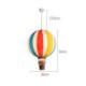 Acrylic Colorful Hot Air Balloon Pendant Light For Children's Room