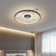For Living Room, Modern LED Ceiling Fan With Light and Remote Control Ventilador Lamp