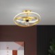 For Living Room, Modern Decor Led Ceiling Fan Light With Remote Control