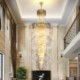 Large Ceiling Light Living Room Hotel Lobby European Pendant Light