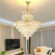 Contemporary Ceiling Light Fixtures for Living Room Restaurant Modern Crystal Pendant Light