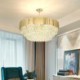 Crystal Round Hanging Ceiling Light Modern Pendant Light for Living Room Hotel