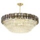 Contemporary Ceiling Light Fixtures for Living Room Dining Room with Crystal Pendant Light