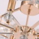 Modern Ceiling Light Hanging Light For Living Room Hotel White Crystal Pendant Light