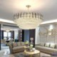Modern K9 Crystal European Pendant Light for Living Room Hotel