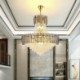 European Crystal Pendant Light Modern Ceiling Lamp for Dining Room and Living Room