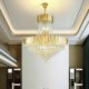 Ceiling Light for Living Room Hotel Classic K9 Crystal Pendant Light