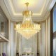 Ceiling Light for Living Room Hotel Classic K9 Crystal Pendant Light