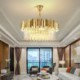 Beautiful Pendant Light K9 Crystal Ceiling Light For Hotel Lobby