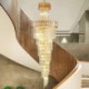 Hanging Light Living Room Hotel Modern Crystal Luxury Pendant Light