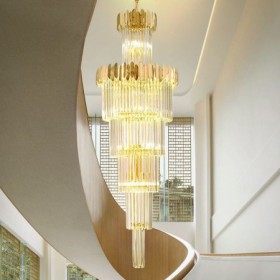 Dining Living Room Foyer Modern Crystal Ceiling Light Fixture Pendant Lamp