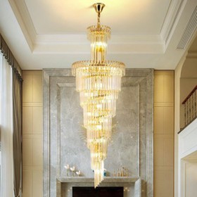 Pendant Light Living Room Hotel Lamp Modern Crystal Ceiling Light