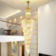 Pendant Light Living Room Hotel Lamp Modern Crystal Ceiling Light