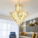 Dining Room Living Room Hotel Modern Crystal Pendant Light Contemporary Ceiling Lamp