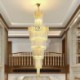 High Ceiling Pendant Light Living Room Hotel Stairs Villa Modern Spectacular