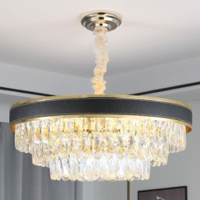 9/12/16 Light Modern Pendant Light Crystal Ceiling Light for Bedroom Living Room
