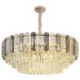 Crystal Round Ceiling Light European Pendant Light for Living Room Dining Room