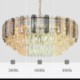 Crystal Round Ceiling Light European Pendant Light for Living Room Dining Room