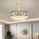 Modern Lacy Ceiling Light Fixtures for Living Room Bedroom Crystal Pendant Light