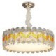 Crystal Round Ceiling Light Fixture for Living Room Dining Room European LED Pendant Light