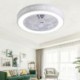 Invisible Ceiling Fan With Light For Restaurant Bedroom Ultra-thin Ceiling Fan Light