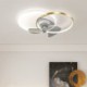 Modern Art Deco Lighting Fixtures For Living Room Bedroom LED Ceiling Fan Lamp
