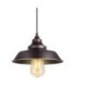 1 Light Industrial Plug in Pendant Light Fixture Living Room Office