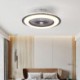 Trichromatic Dimming LED Ceiling Fan Light with Remote