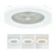 Remote Controlled LED Fan Ceiling Light Trichromatic Dimming