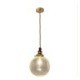 Ceiling Hanging Pendant Light Fixture Kitchen Living Room Modern Crackle Glass Pendant Light