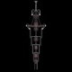 Living Room Lobby European Long Pendant Crystal Chandelier