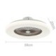 Remote Controlled LED Fan Ceiling Light 3-Speed Trichromatic Dimming Lamp
